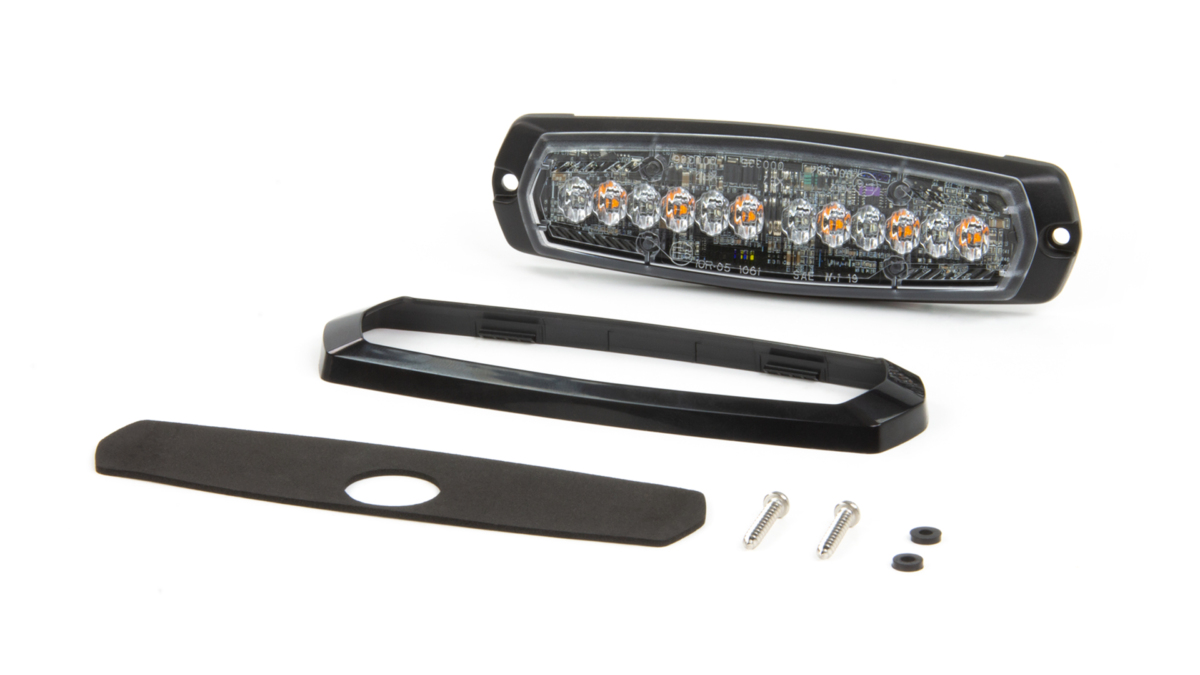 SM6 Warning Lighthead (Dual Colour) - Amber/White