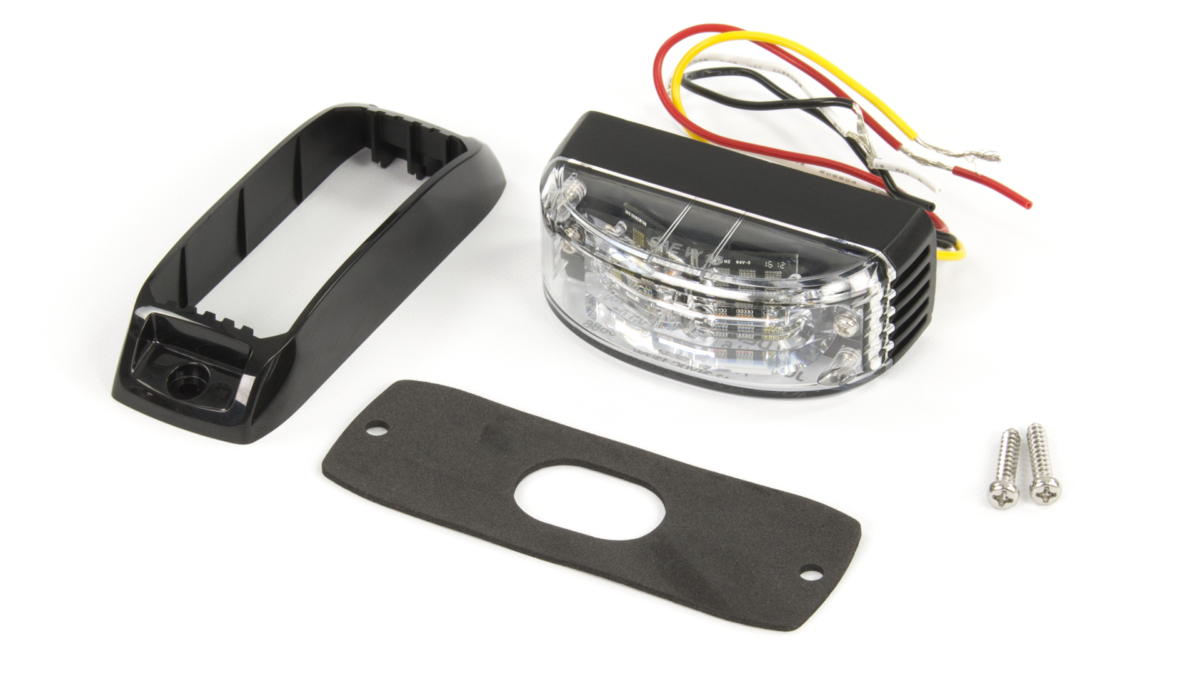 AL6 Warning Lighthead (Surface Mount) - Amber