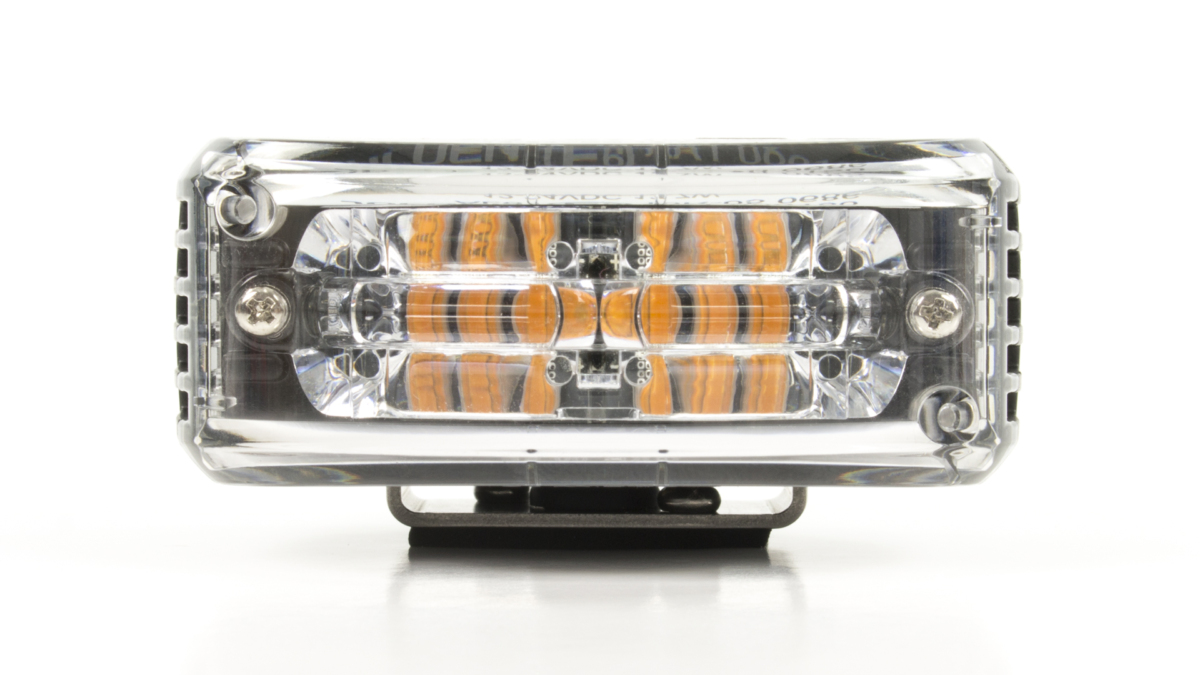 AL6 Warning Lighthead (Mirror Mount) - Amber
