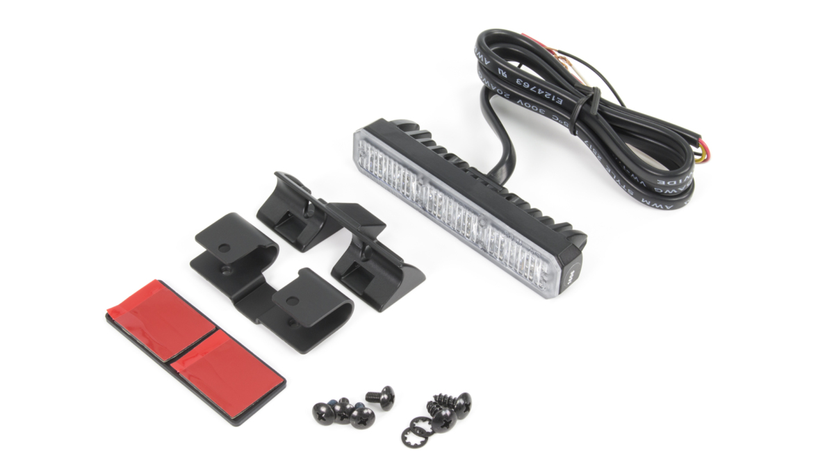 MS6 Warning Lighthead (Hood/Horizontal) - White