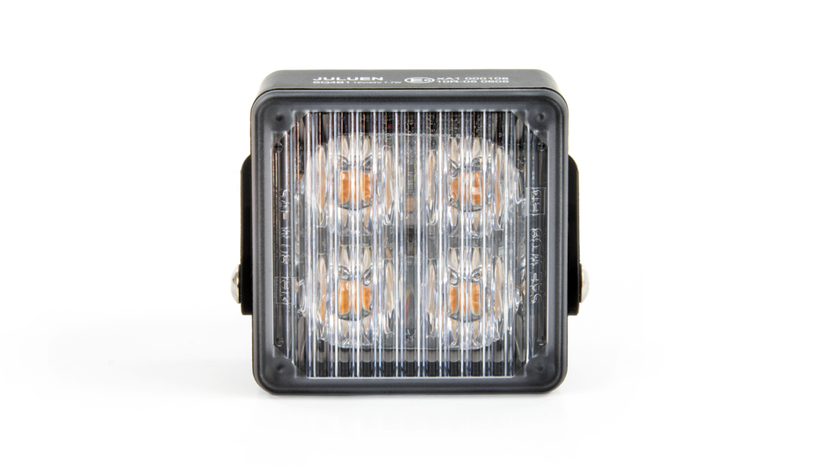SQ4 Warning Lighthead - Amber (U-Bracket)
