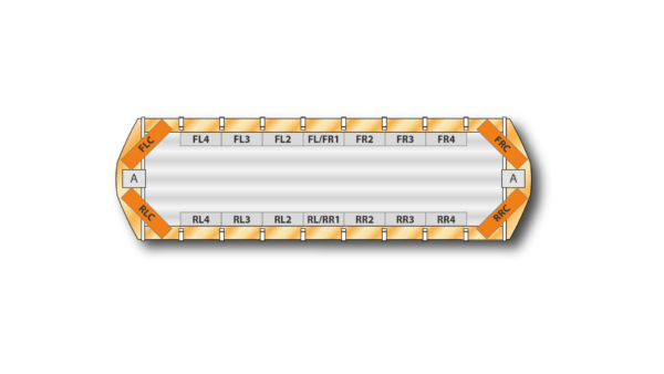 Torrent 1132mm (44.5") - AA (Short Lens/12VDC)