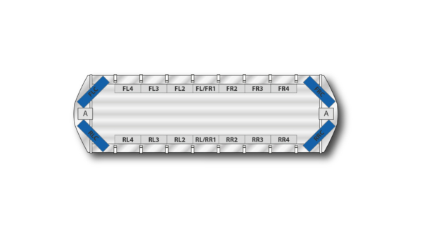 Torrent 1132mm (44.5") - BC (Short Lens/12VDC)