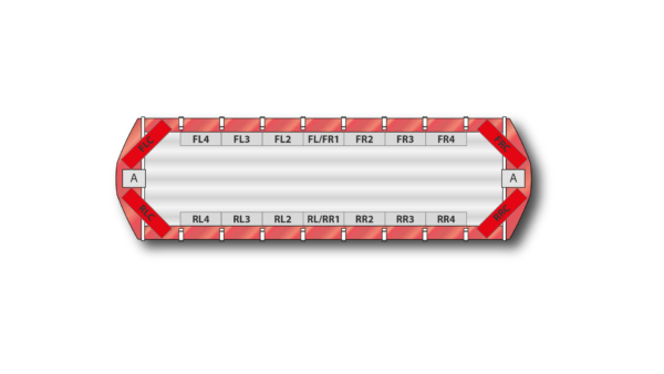 Torrent 1132mm (44.5") - RR (Short Lens/12VDC)