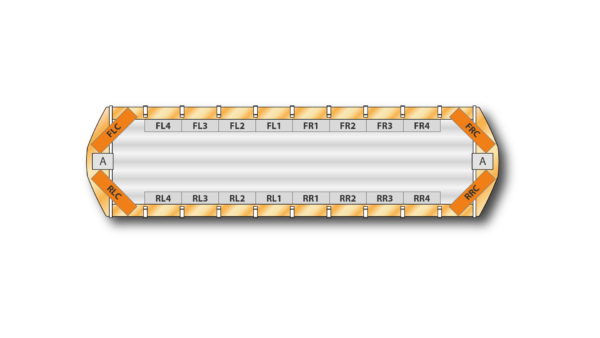 Torrent 1252mm (49.5") - AA (Short Lens/12VDC)