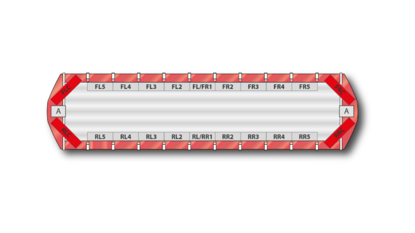 Torrent 1372mm (54") - RR (Short Lens/12VDC)