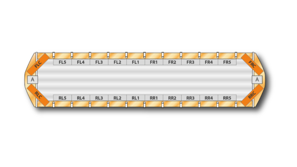 Torrent 1492mm (58.5") - AA (Short Lens/12VDC)