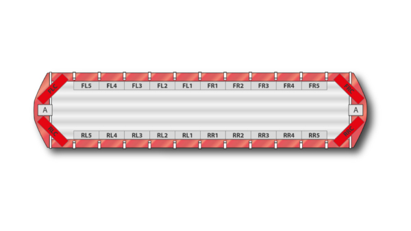 Torrent 1492mm (58.5") - RR (Short Lens/12VDC)