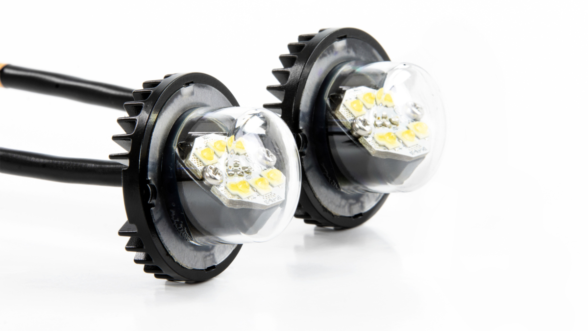 S-HAL06 Warning Lightheads x2 (Split Colour) - AA
