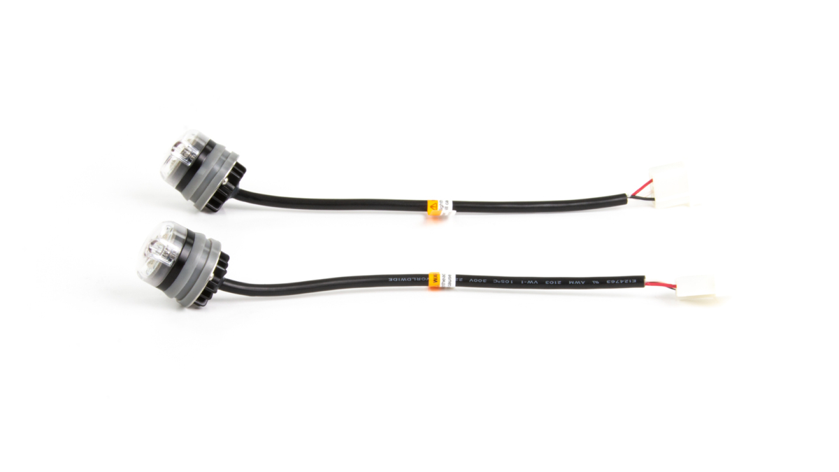 S-PAL06 Warning Lightheads x2 (Split Colour) - AA