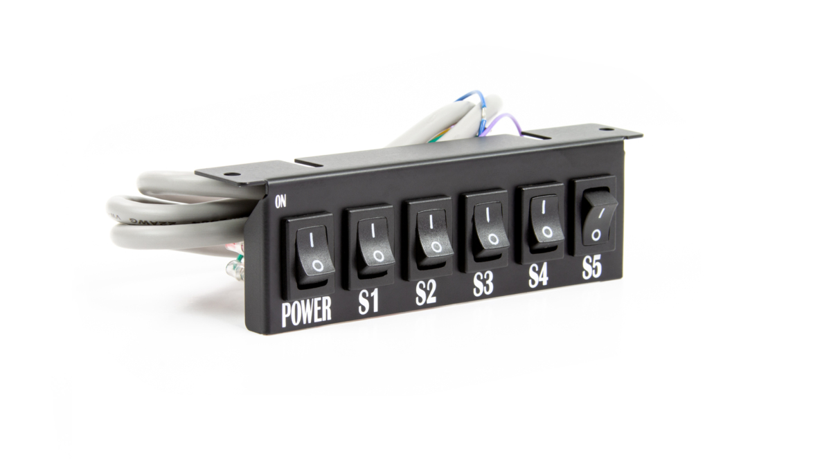 SCP Switch/Control Panel (5 Latching/1 Momentary)