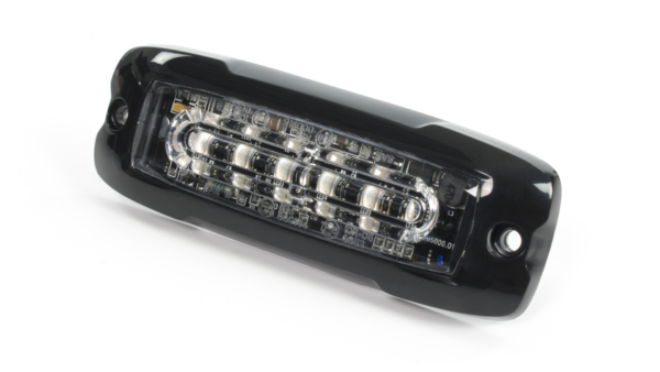 XT6 Warning Lighthead (Black Bezel) - Amber