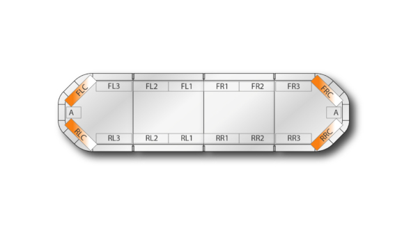 Legion DC 1252mm (49.5") - Amber/White (24VDC)