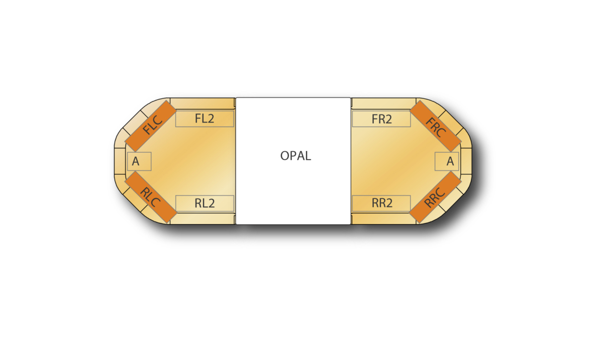 Legion FIT Illuminated Centre 0935mm (37") - AA (12VDC)