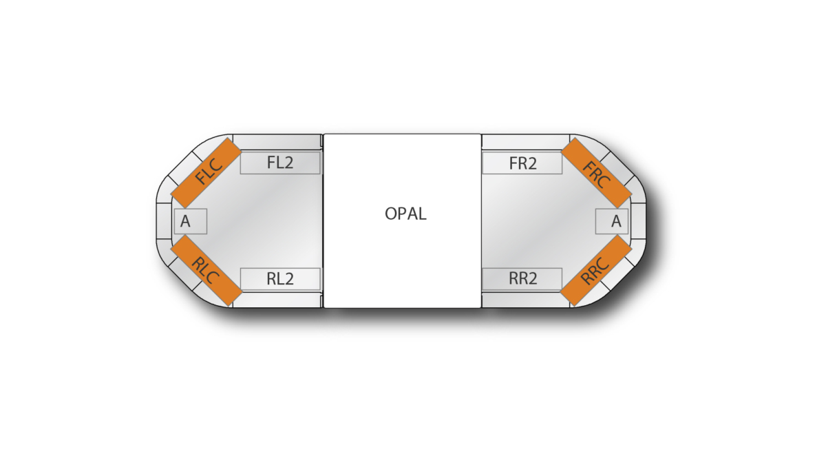 Legion FIT Illuminated Centre 0935mm (37") - AC (24VDC)