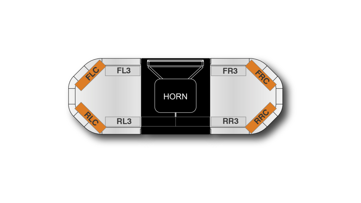 Legion FIT+ H002 Speaker 0935mm (37") - AC (12-24VDC)