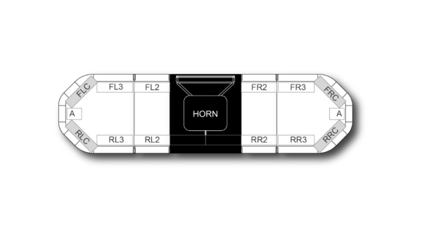 Legion HE H002 Speaker 1252mm (49") - AC (24VDC)