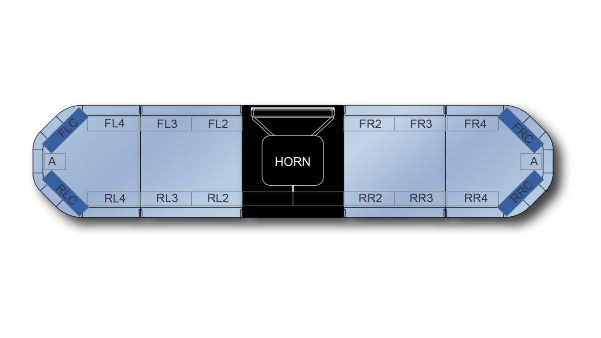Legion FIT Cruise (H002) Speaker 1537mm (60.5") - BB (12-24VDC)