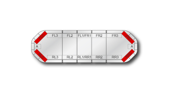 Legion FIT 1087mm (43") - RC (12-24VDC)