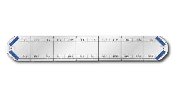 Legion FIT 2138mm (84") - BC (12-24VDC)