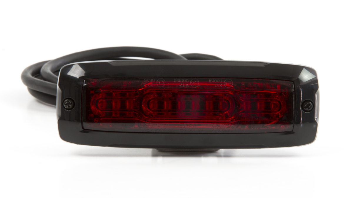 XT12 Warning Lighthead (Pedestal) - RR (Black Bezel)