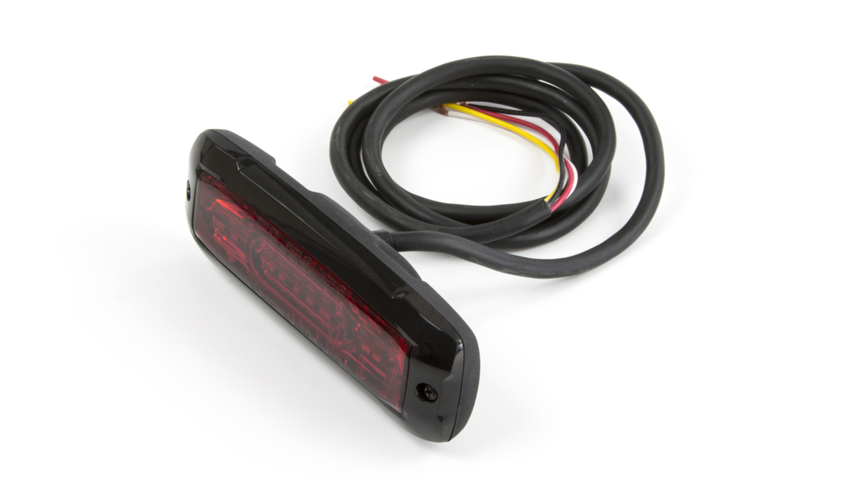 XT12 Warning Lighthead (Pedestal) - RR (Black Bezel)