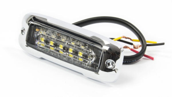 XT6 Warning Lighthead (Chrome Bezel) - Amber