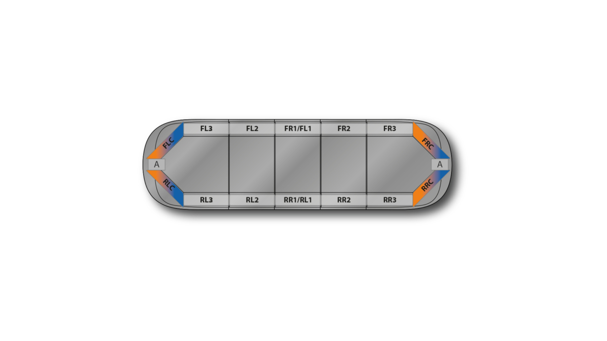 Aegis DC 1054mm (41.5") - BAK (12VDC)