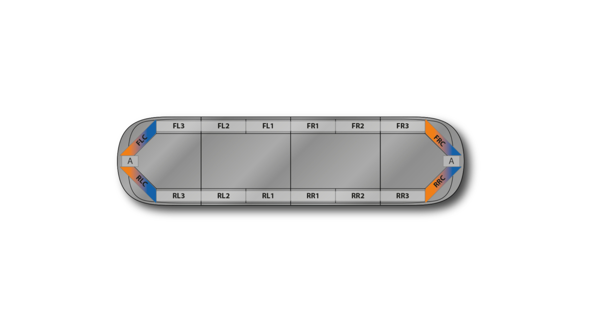 Aegis DC 1210mm (48") - BAK (12VDC)
