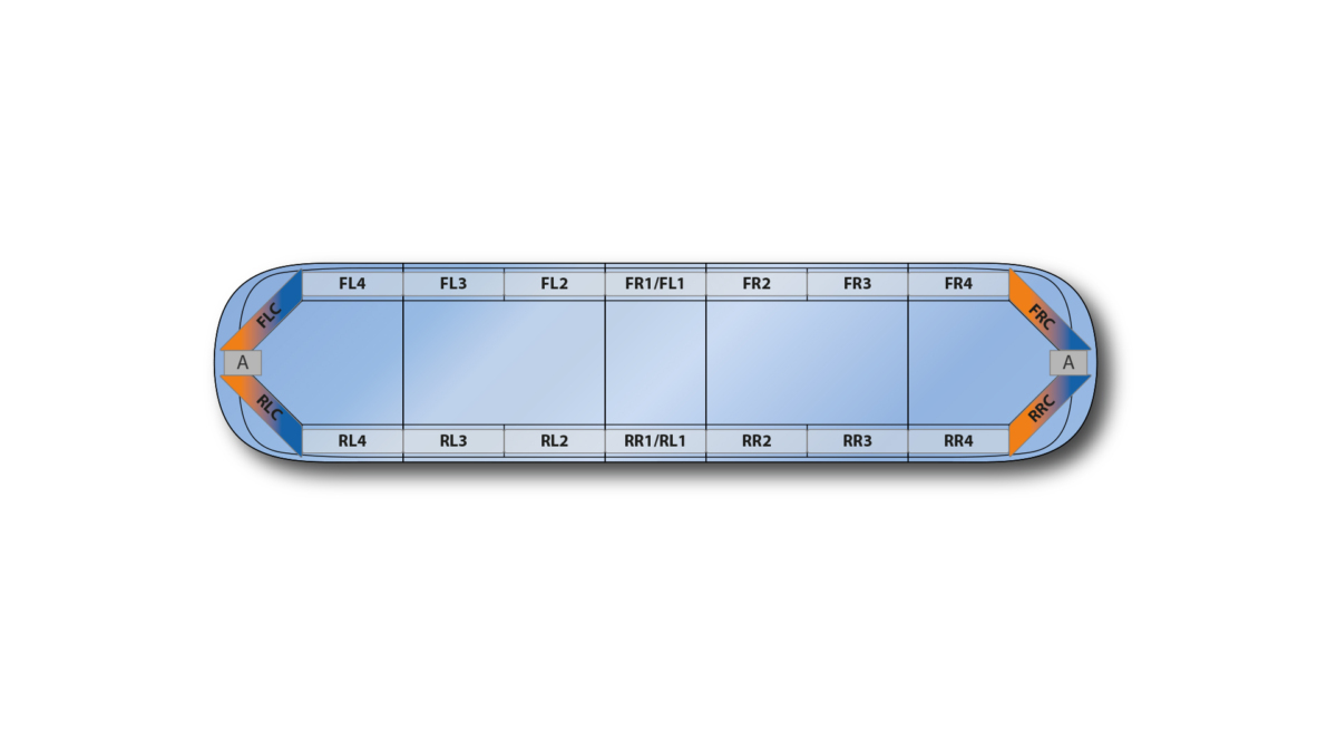 Aegis DC 1366mm (54") - BAB (12VDC)