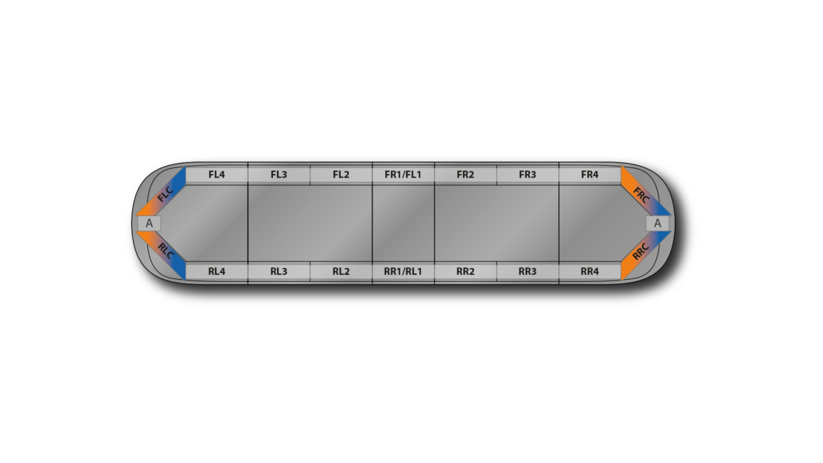 Aegis DC 1366mm (54") - BAK (12VDC)