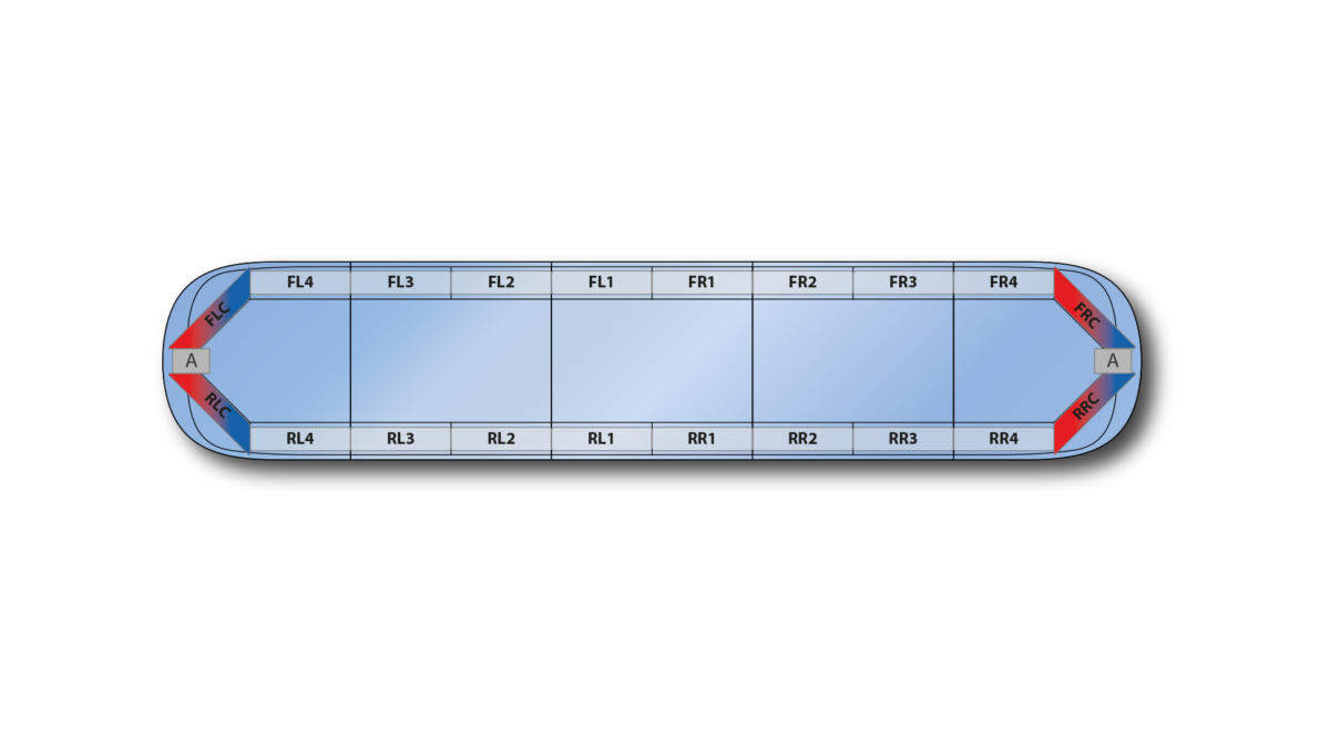 Aegis DC 1522mm (60") - RBB (12VDC)