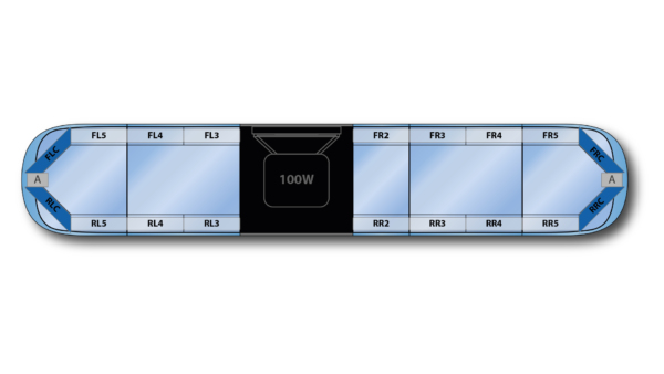 Aegis HE H002 Speaker 1678mm (66") - BB (12VDC)
