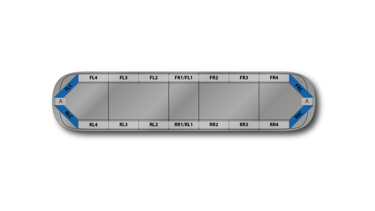 Aegis HE 1366mm (54") - BK (12VDC)
