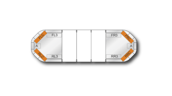 Legion FIT Illuminated Centre 1087mm (43") - AC (12VDC)