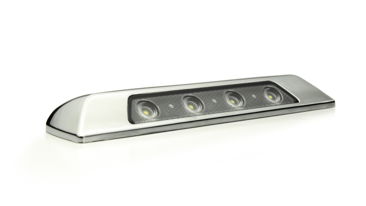 SL157 Scene Lamp - White (Chrome Bezel)