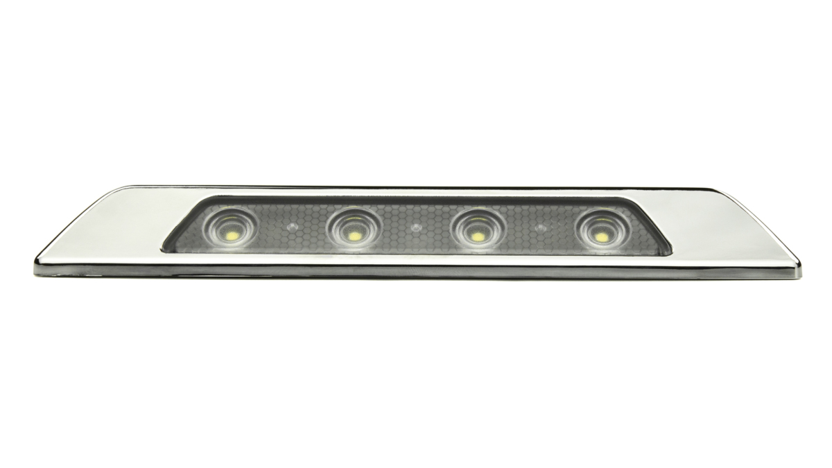 SL157 Scene Lamp - White (Chrome Bezel)