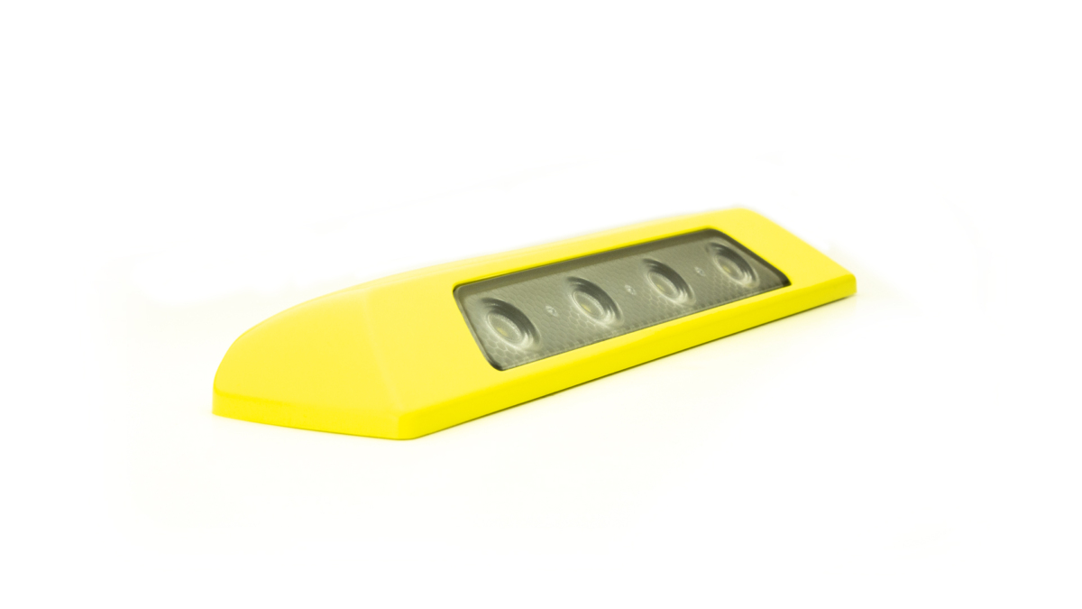 SL157 Scene Lamp - White (Yellow Bezel)
