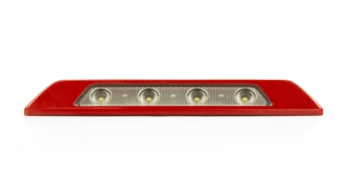 SL157 Scene Lamp - White (Red Bezel)