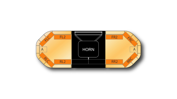 Legion HE H002 Speaker 0935mm (36.8") - AA (12VDC)