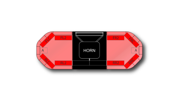Legion HE H002 Speaker 0935mm (36.8") - RR (12VDC)