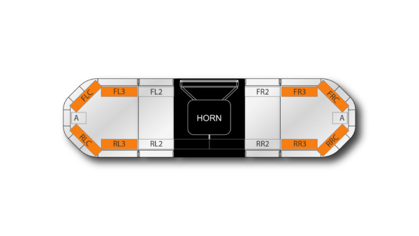 Legion HE H002 Speaker 1252mm (49") - AC (12VDC)