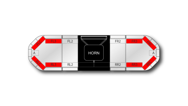Legion HE H002 Speaker 1252mm (49") - RC (12VDC)
