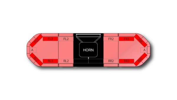 Legion HE H002 Speaker 1252mm (49") - RR (12VDC)