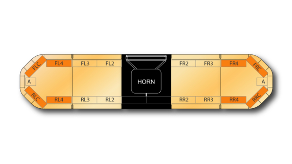 Legion HE H002 Speaker 1537mm (60.5") - AA (12VDC)