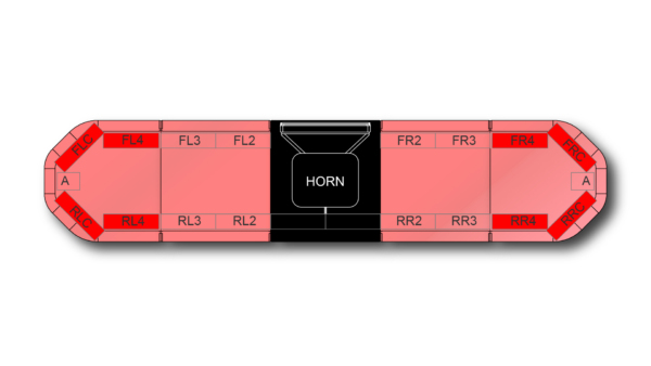 Legion HE H002 Speaker 1537mm (60.5") - RR (12VDC)