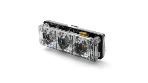 Microbar EX Lighthead 3LED TIR - Amber (12-24VDC)