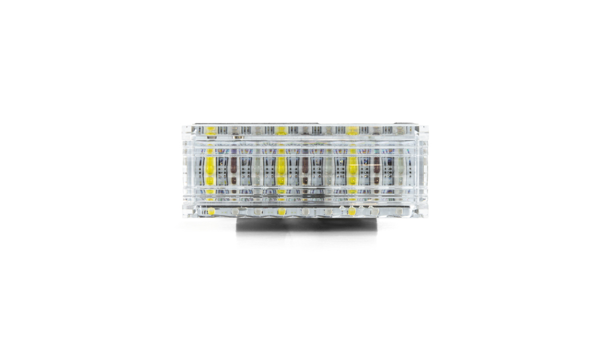Silverblade Lighthead Middle DC 6LED - Blue/Amber