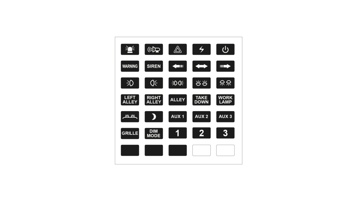 SW830-2 Control Panel (2-Bolt Mount)