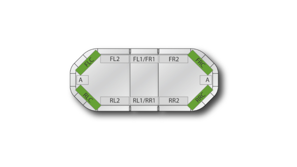 Legion FIT 0785mm (31") - GC (12-24VDC)